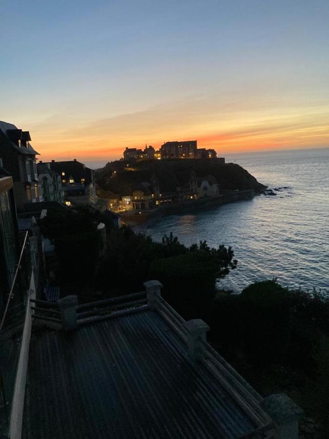 Les Roches Grises, Luxueuse Villa Face Mer, 4Etoiles, Spa Et Jardin Panoramique, Societe La Clef Decamp Granville Exteriör bild